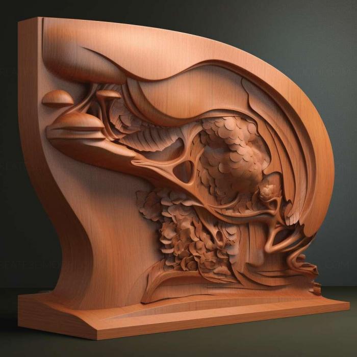 نموذج ثلاثي الأبعاد لآلة CNC 3D Art 